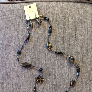 Necklace with earrings